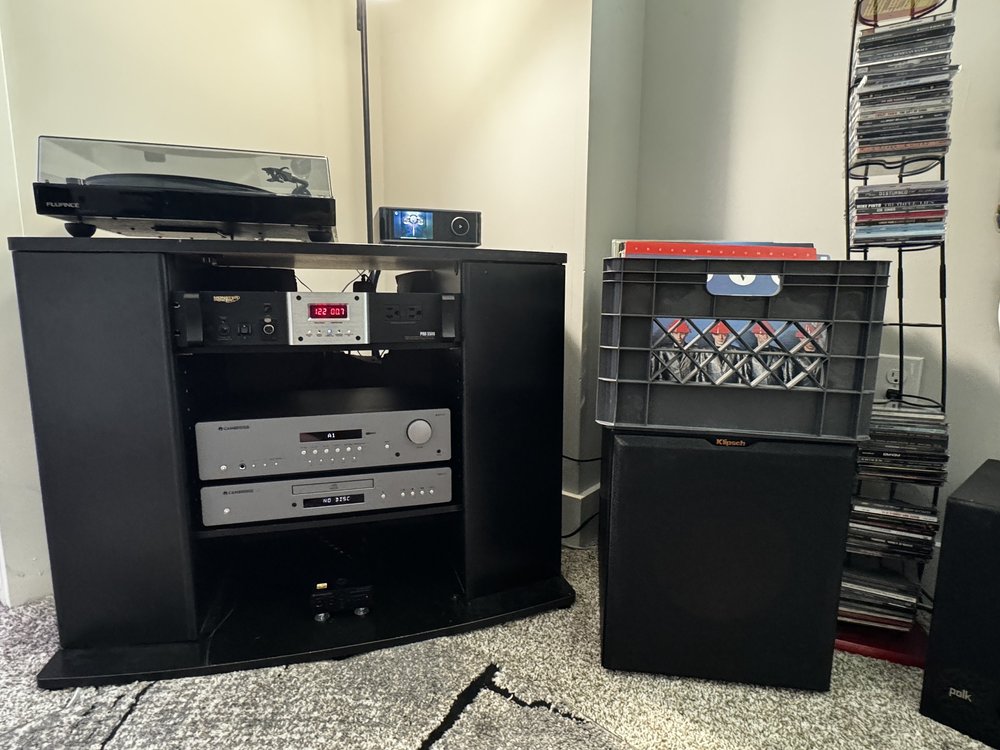 Zach’s personal hi-fi system